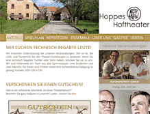 Tablet Screenshot of hoftheater-dresden.com